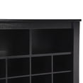 thumbnail image 6 of Shoe Cabinet, 24 Pair Freestanding Shoe Rack Storage Organizer, Modern Shoe Storage Cabinet with Shelves for Hallway Bedroom Closet Entryway (Black), 6 of 9