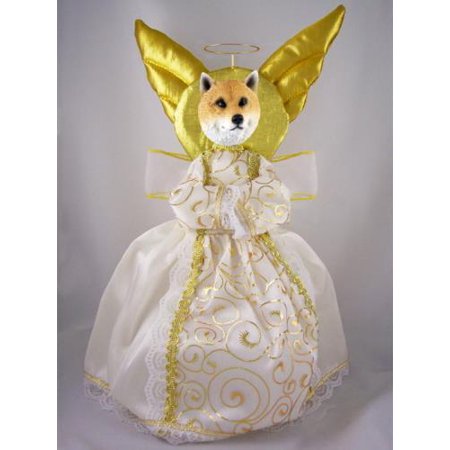 Nxtt96 Shiba Inu Doogie Collection Angel Tree Topper