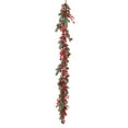 thumbnail image 2 of Christmas Wreath Artificial Flower Branch Red Berries Wreath Wall Hanging Front Door Wreaths for Xmas Party Indoor A, 2 of 8