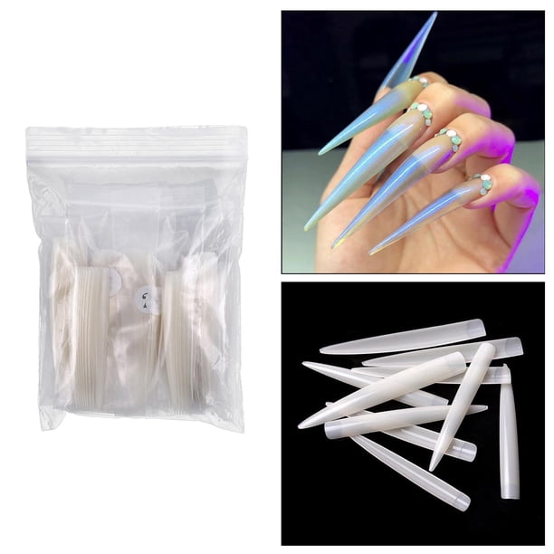 Uñas postizas Perfecl 120 piezas Color natural
