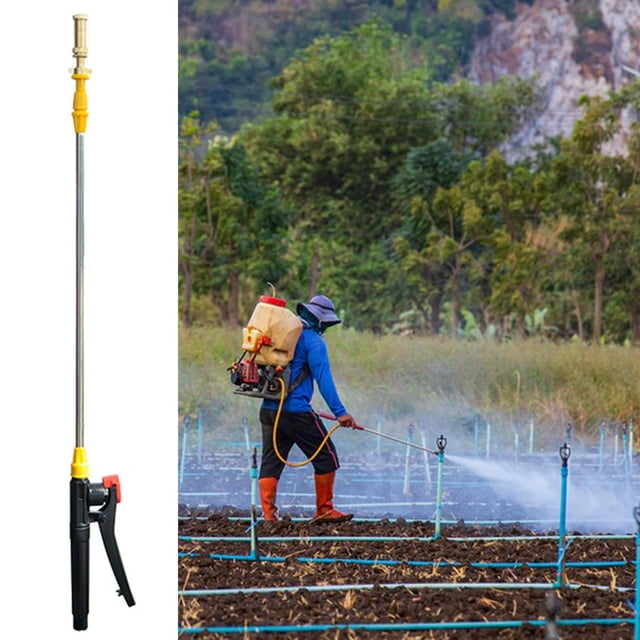 Varilla pulverizadora retráctil con boquilla de alta presión de acero inoxidable, extensión funcional para pulverización, pulverizador de varilla para B