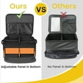 thumbnail image 2 of Golf Trunk Organizer Car Golf Locker 18 x 14 x 9 In with 5 Separate Ventilated Compartment Golf Organizer for Car, 2 of 7
