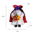 thumbnail image 4 of Figuras de calabaza de Halloween Zulema Adorno Muñeca fantasma sin cabeza, 4 of 8