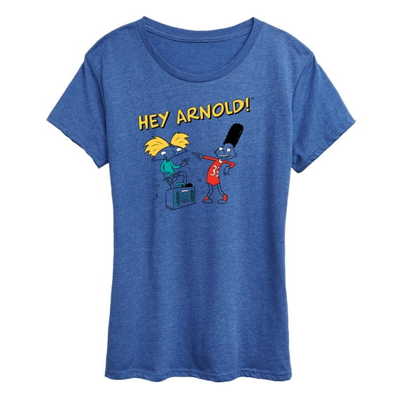 Hey Arnold! - Best Buds - Women's Short Sleeve Graphic T-Shirt