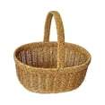 thumbnail image 4 of Woven Basket Basket Portable Lightweight Empty Easter Basket Outside Hand Basket S, 4 of 8