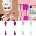 thumbnail image 5 of RAGUPEL 2026 New 2 in 1 Silicone Face Brush - Multi-Function Pore & Facial Cleansing Tool for Exfoliating, Blackhead Removal & Mask Application, Waterproof, 4 Colors Available, 5 of 7