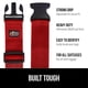 thumbnail image 2 of Correas de equipaje GORILLA GRIP, resistentes y ajustables, paquete de 2, rojas, 2 of 9