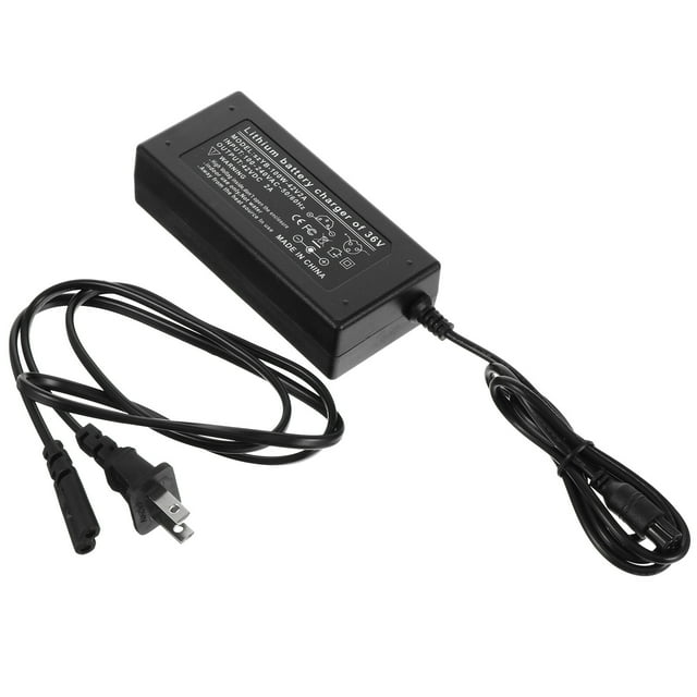 Shisuyan 36V Lithium Battery Charger Output 42V 2A for Balance Bike Electronic Scooter