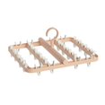 thumbnail image 1 of Tendedero plegable perfecl para ropa 24 Clips Rosa, 1 of 8