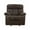 Brown-Single, variant on Aukfa Oversized Recliner Overstuffed Armchair for Living Room, Microfiber, Brown