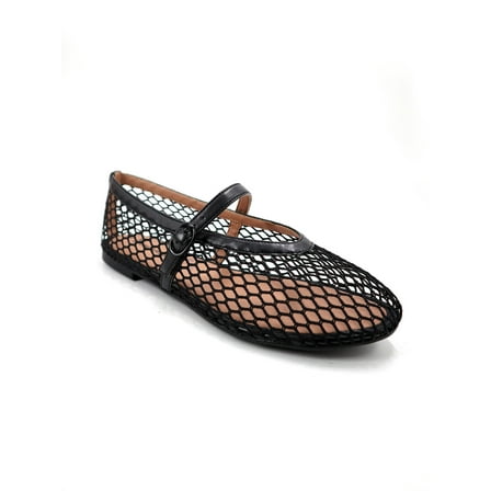 No Boundaries Women’s Mesh Mary Jane Flats