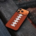 thumbnail image 4 of WIRESTER Shockproof Soft Rubber Cover Case for Apple iPhone 17 Pro Max 6.9" 2025, Football Pattern, 4 of 5