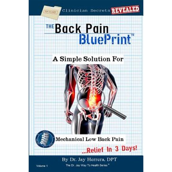 Pre-Owned Back Pain Blueprint : A Simple Solution for Mechanical Low Back Pain
