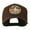 Brown, variant on Viet Cong Hunting Club Outline Embroidered Cap - White OSFM