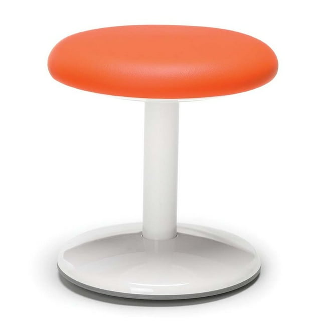 OFM Orbit Tabouret Actif en Similicuir Sans Dossier 14" Orange