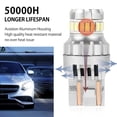 thumbnail image 4 of 2Pcs T20 LED Bulbs with 23 LEDs 1200LM LED Car Tail Lights 7000K IP67 Brake Light for DC 12/24V Car, 4 of 11