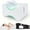 White, variant on Knee Pillow with Strap for Side Sleeper | Keeps Knees Separated for Neutral Alignment | Leg Knee Pillow with Removable and Washable Cover |, Soft Firmness, Polyester Cover