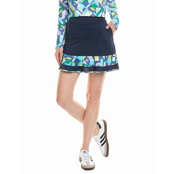 Callaway womens Printed Skort, xs, Blue