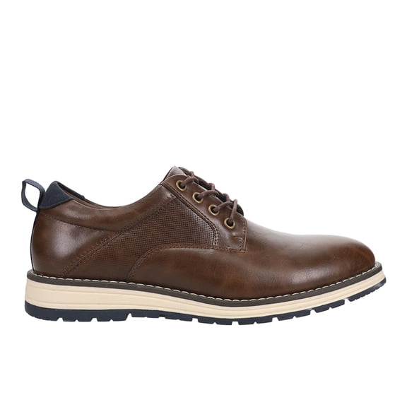 Crevo Mens Genoa Perforated Oxford Casual Shoes