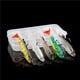 thumbnail image 3 of De Señuelos De Pesca, Cebo De Pescado, Cola Larga En T, Señuelos De Plomo Suave, Anzuelos Con Aparejos De Pesca, Anzuelos, Caja De Almacenamiento Para Carpa 5 Uds. Eigraketly OD008889-00, 3 of 7