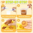 thumbnail image 2 of Kit para hacer squishies Crelloci Pan Taba con moldes y decoraciones, 2 of 7