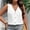 #404-White, variant on Wowcloth Women's Casual Button-Up Top, Solid Color for Spring and Summer Daily Wear