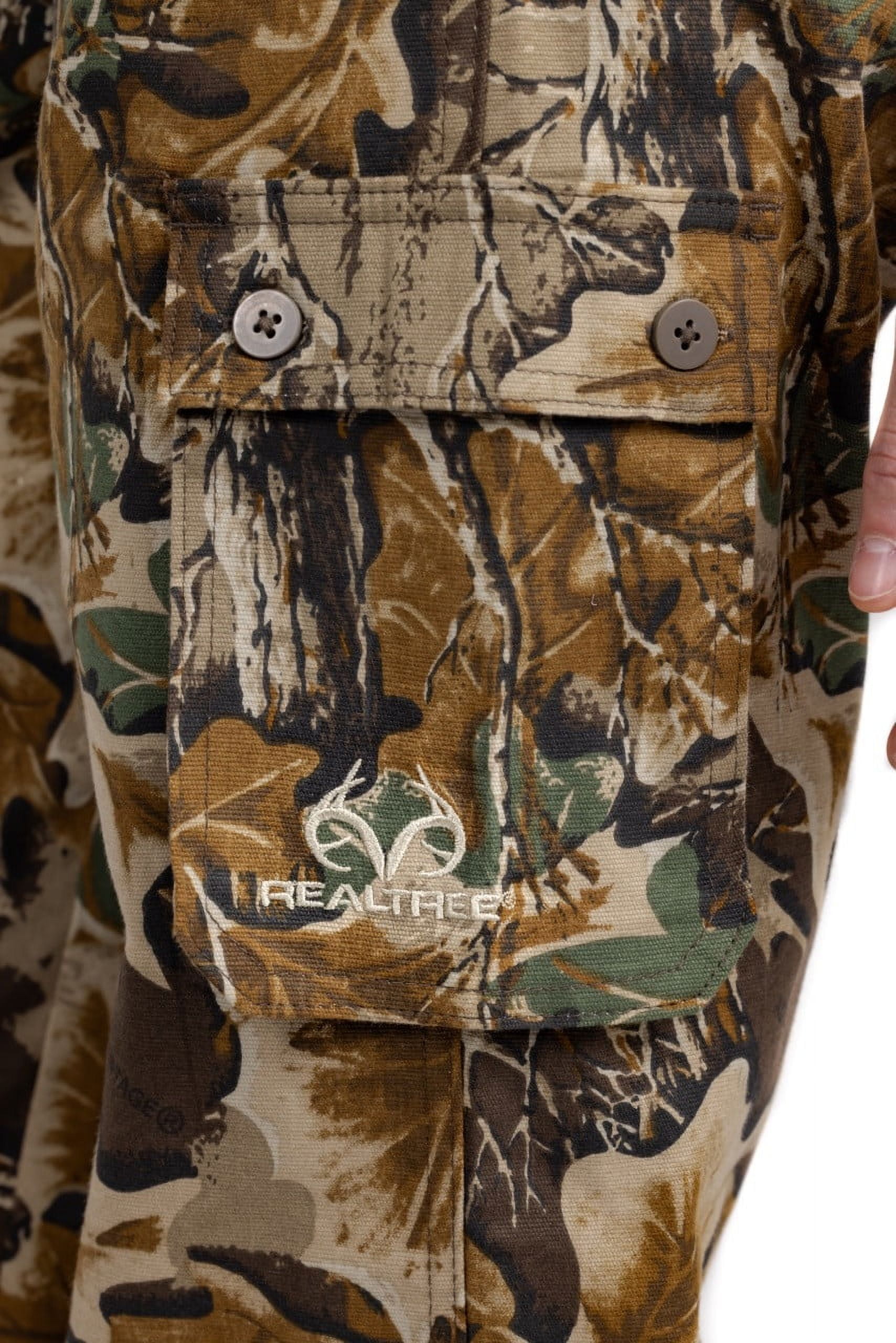 Realtree Women's Classic Camo 6-Pocket Cargo Hunting Pants | Durable, Lightweight Outdoor Apparel  | Size XS-3X