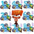 thumbnail image 5 of Nuevo fondo de cumpleaños de Disney Inside Out 2, globos, kit de suministros de decoración para fiestas Inside Out, vasos de papel, platos, servilletas, juego de decoración para niños, 5 of 5