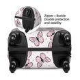 thumbnail image 2 of Yiaed Pink Butterflies (2) Print Travel Luggage Cover Suitcase Protector Fits 18-32 Inch Luggage Wheel Covers Patterned Elastic Luggage Anti-scratch（No luggage）-X-Large, 2 of 5