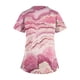 thumbnail image 3 of Fiudx Liquidación de Ofertas Flash Blusa de Manga Corta con Estampado de Moda para Mujer, Camiseta con Cuello En V, Tops Informales con Bolsillos, 3 of 3