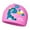 PK2, variant on Landzoo One Children's Silicone Swimming Caps Are Cartoon Cute And Non Constricting Both Boys And Girls Silicone Swimming Caps For Babies Are Ear Caps (5Y-12Y) Cute Practical One Size