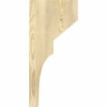 thumbnail image 3 of 4"W x 10"D x 22"H Monterey Rough Sawn Corbel, Douglas Fir, 3 of 9