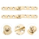 thumbnail image 4 of ColoMX 2 pares de bisagras de pivote para puertas, bisagras resistentes, bisagras de puertas ocultas, bisagras de pivote de cobre para puertas de madera, estantería, armarios con puertas secretas, 4 of 7