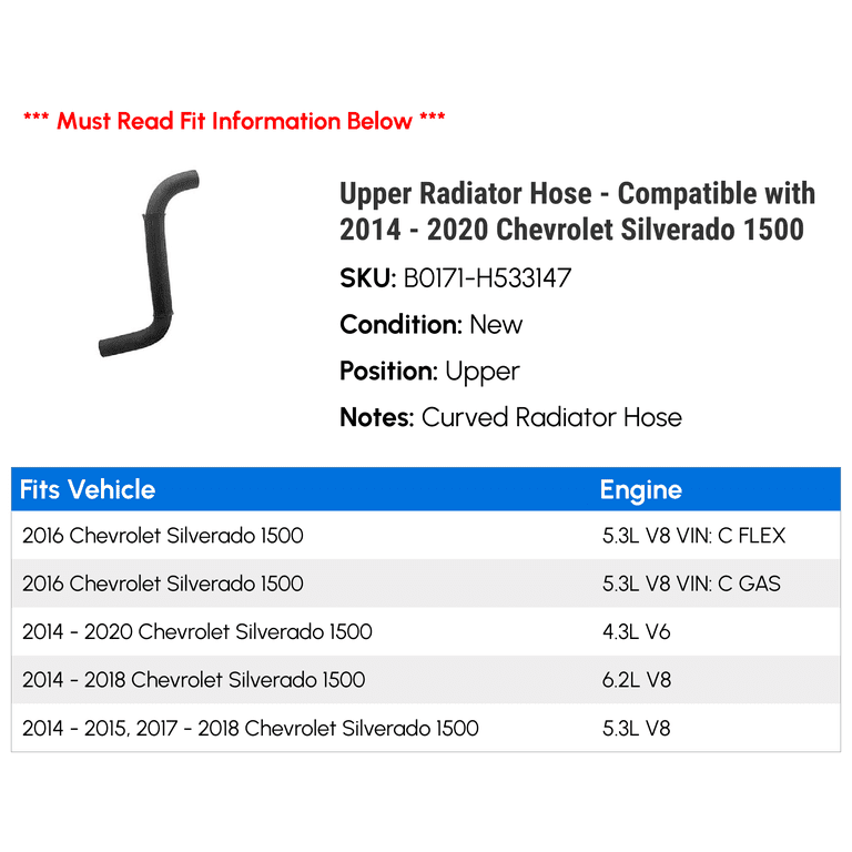 Upper Lower Radiator Coolant Hose For Dodge Grand Caravan 2014 2013 Upper Lower Radiator Coolant Hose For Dodge Grand Caravan 2014 2013