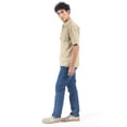 thumbnail image 2 of Jeans Straight Para Hombre con Cinco Bolsillos y Costuras Marcadas Quarry, 2 of 5