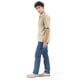 thumbnail image 2 of Jeans Straight Para Hombre con Cinco Bolsillos y Costuras Marcadas Quarry, 2 of 5