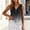 A_ Black, variant on Olyvenn Women's Spring Summer Soft V-Neck Button Front Sleeveless Cami Top Casual Loose Fit Everyday Blouse Pink S