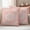 Pink, variant on Brown Boho Outdoor Waterproof Pillow Covers, Retro Western Rustic Ethnic Tribal Patterns Decorative Rectangle Throw Pillowcase Sofa Cushion Sham for Patio/Couch/Chair, 20"x12" 2 Pack