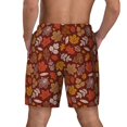 thumbnail image 4 of Uemuo Autumn Forest3 Pattern Mens Swim Trunks Quick Dry Board Shorts with Mesh Lining, Stretch Beach Shorts Quick Dry No-Chafing Board Shorts-X-Large, 4 of 9