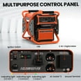 thumbnail image 3 of Powerful X Generator, 3800W 223CC Inverter Generator Super Quiet, Portable Gas Generator for Camping Outdoor Emergency Power Backup, EPA Compliant, ECO Mode,, 3 of 9