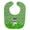 Salt & Pepper, variant on Miniature Schanuzer Black Shamrocks Baby Bib