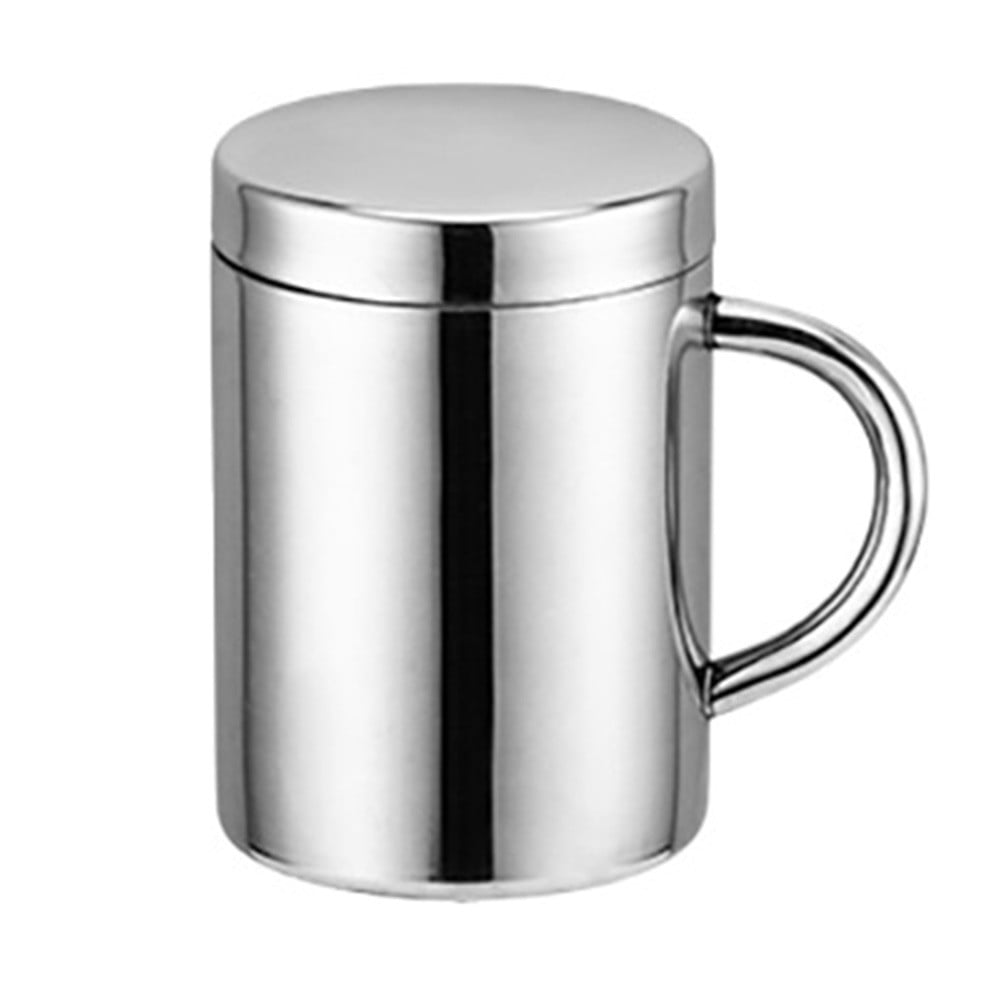 Stainless Steel Coffee Mugs Insulated Metal Coffee & Tea Cup Mug  Shatterproof - AliExpress