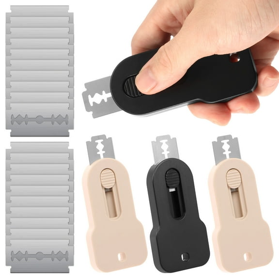 4Pcs Multipurpose Bread Scoring Knife - 20 Blades Magnetic Dough Cutter for Baking Easy to Use