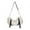 Bracelet Noir Blanc, variante sur Tachiuwa Sac à Bandoulière pour Homme Sac Bandoulière Décontracté Sac Fourre-Tout à Fermeture Éclair pour Voyage Travail Été Blanc Bleu Sangle