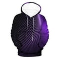 thumbnail image 4 of Yanghang Oversized Hoodies Men Casual Fashion Hooded Sweatshirts Round Neck Print Pullover Long Sleeve Tops Sweatshirt, 4 of 6