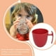 thumbnail image 4 of Toystoory Taza de café de plástico, redonda, Universal, reutilizable, tazas, tazas de agua suave, decoración, barra de leche de cereales, bebida Cocina y Comedor Rojo Toystoory HA081635-04, 4 of 6