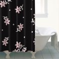 thumbnail image 5 of Waterproof Pioneer Shower Curtain 72x84 Inch Polyester Unique Cute Floral Shower Curtain for Bathroom Hotel Home Decor with 12 Plastic Hooks, 5 of 5