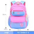 thumbnail image 1 of Orthopedic Primary School Bags for Girls Gradient Color Grades 1-3-6 Children's Backpack Large Capacity Kids Rucksack Mochila, 1 of 4