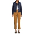 thumbnail image 3 of Time and Tru Women's Button Down Denim Jacket, Sizes XS-XXXL, 3 of 6
