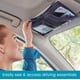 thumbnail image 3 of Organizador para Visera de Coche High Road con Bolsillos con Cierre para Gafas de Sol, 3 of 7
